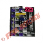 GY6 (blok met riem) - koppeling veren GY6 125/150cc 1000RPM - 6034 (5-3-5-2)